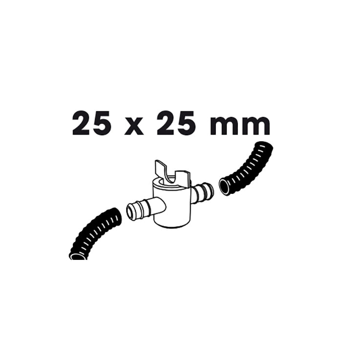 Robinet à embouts - Ø25 (1") x Ø25 (1") mm