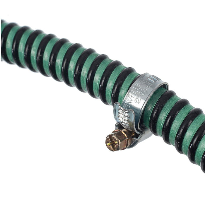 Colliers de serrage galvanisés pour tuyaux lisses et légers - Ø13 mm - 2 x