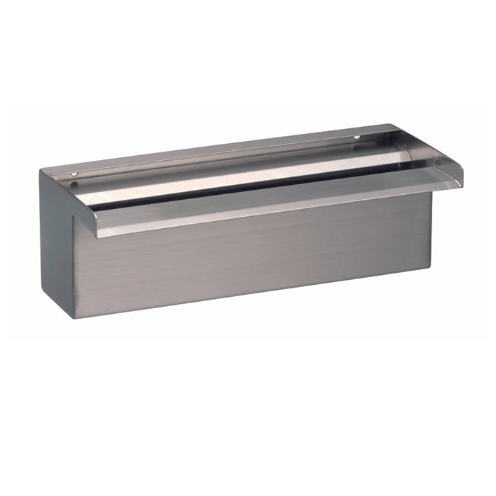 NIAGARA 30 - cascade - Inox 304, incl. connecteur 1" - H10 x 30 x 12,5 cm