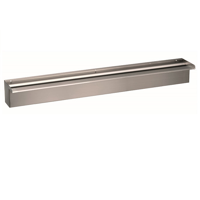 NIAGARA 90 - cascade - Inox 304, incl. connecteur 1" - H10 x 90 x 12,5 cm