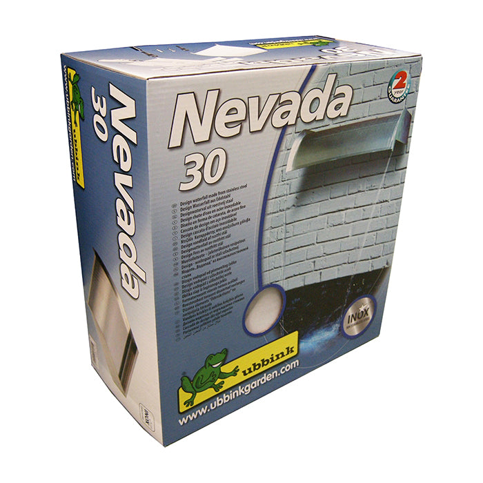 NEVADA 30 - cascade - Inox 304, incl. connecteur 1" - H13 x 30 x 33 cm