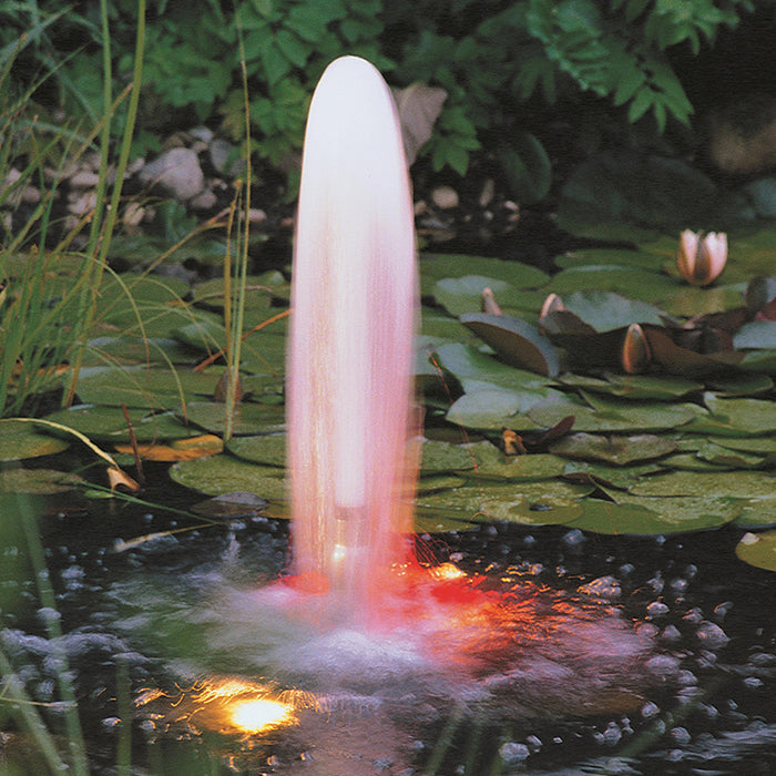 XTRA 2300 - pompe fontaine de bassin - Qmax(l/h) 2300, 35w, Hmax(m) 2,20, 1/2" - volcan 90x60 cm, jet moussant 50cm