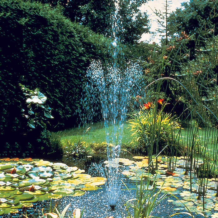 XTRA 2300 - pompe fontaine de bassin - Qmax(l/h) 2300, 35w, Hmax(m) 2,20, 1/2" - volcan 90x60 cm, jet moussant 50cm