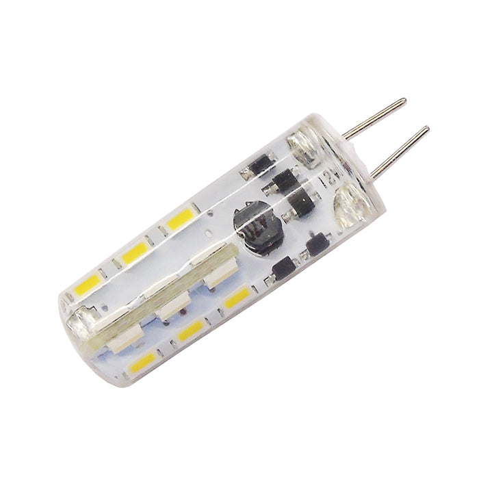 MINIBRIGHT 3 LED - lampe étanche - 3 Leds G4, 24 SMD blanc chaud, transfo 230VAC/12VAC 6w - Lumen 75, EEK A+, 1,5w