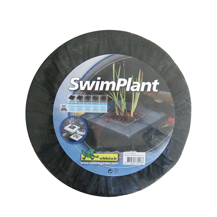 SWIMPLANT - île flottante pour plantes aquatiques, ronde, convient pour 1063944 (Ø14xH10 cm) - Ø25 cm