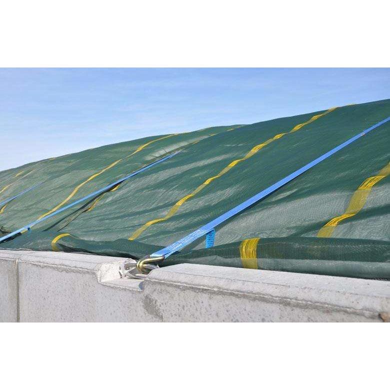 Aquigarden Filets de protection pour silos Filets de protection pour silos 8 X 10 M avec œillets 81803 81803