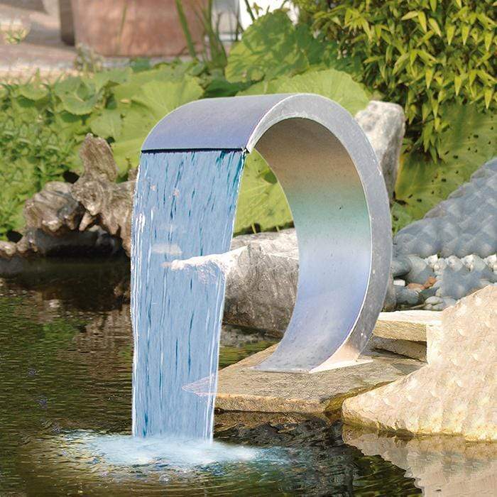 FOUDEBASSIN.COM UBBINK MAMBA WATERVAL - LAME D'EAU EN INOX 316L - 32 X 50 X H 54CM 3700151444421 7504442