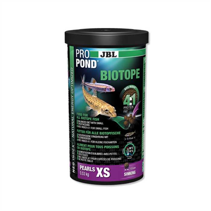 JBL Nourriture JBL PROPOND BIOTOPE XS - SPECIAL IDES - GOUJONS - VAIRONS 4014162055286 4136281