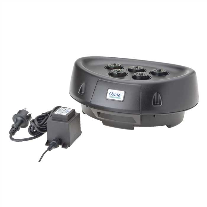 Oase Living Water Jeux d'eau WATER STARLET OASE JET D'EAU FLOTTANT - Jeu d'eau flottant LED autonome 4010052502144 50214