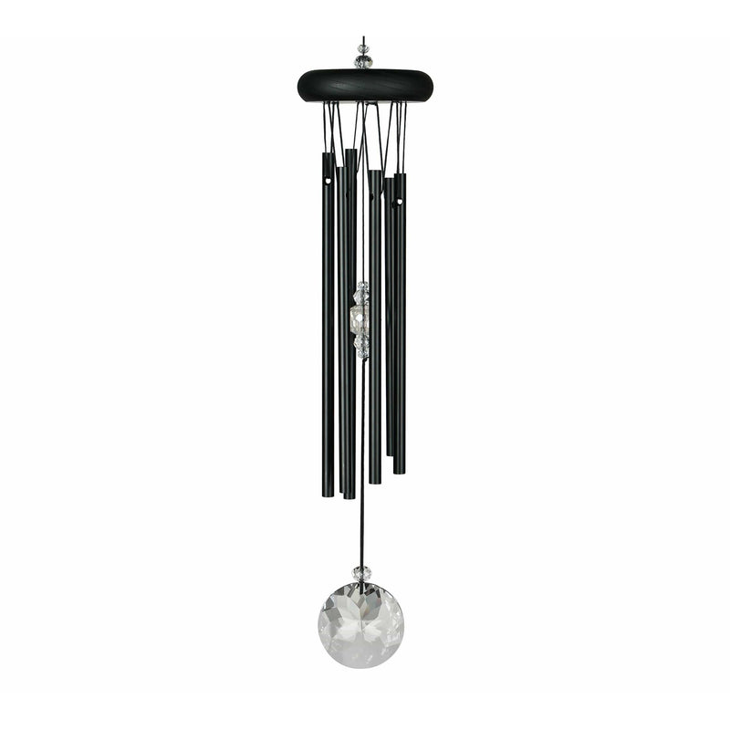 Tierra Zen Carillons Carillon à Vent Meditation Cristal Noir 028375236213 MMCCMK